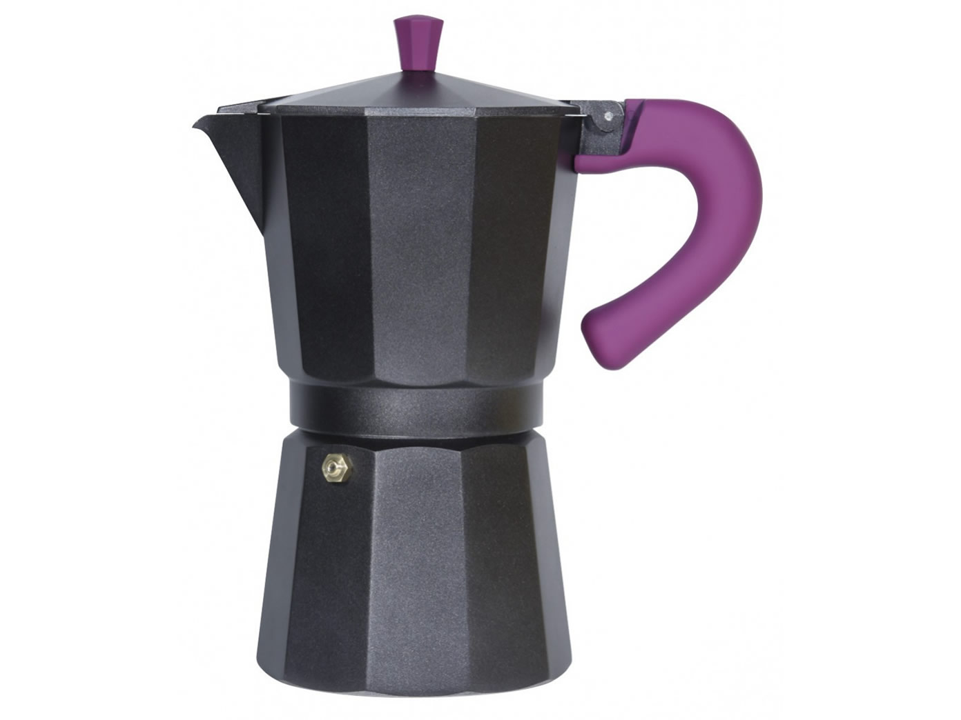 CAFETERA NEGRA INDUCCION 9 TAZAS